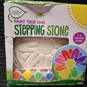 Creative Roots Paint Your Own Flower Stepping Stone